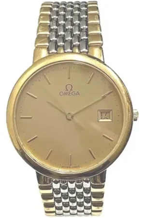 Omega Pre-owned, Herr, ONE Size, Pre-owned Rostfritt stal klockor