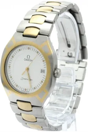 Omega Pre-owned, Herr, ONE Size, Pre-owned Rostfritt stal klockor
