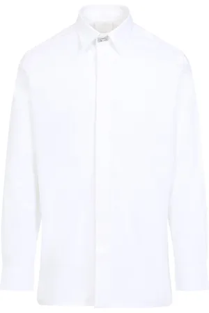 Givenchy Skjorta, Herr, M, Bomull, Vit skjorta för en stilfull look
