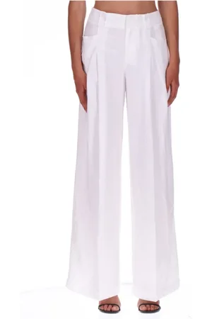 ERMANNO SCERVINO Byxor, Dam, S, Linne, Vida Ben Linne Vit Byxa