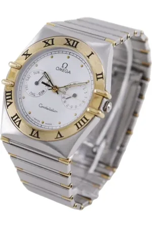 Omega Pre-owned, Herr, ONE Size, Pre-owned Rostfritt stal klockor