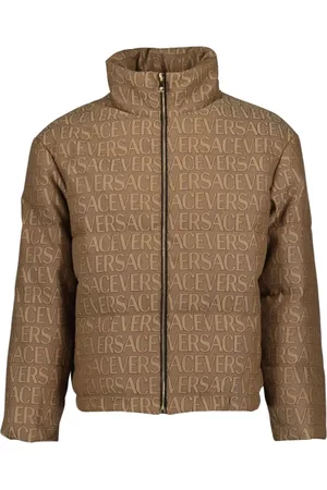 VERSACE Jacka, Herr, M, Bomull, Quiltad jacka med hög krage