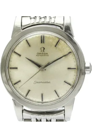Omega Pre-owned, Herr, ONE Size, Pre-owned Rostfritt stal klockor