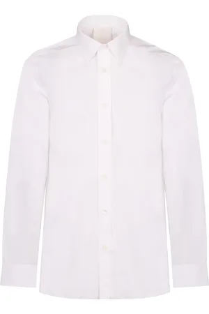 Givenchy Skjorta, Herr, XL, Bomull, Bomullsskjorta Rundad nederkant