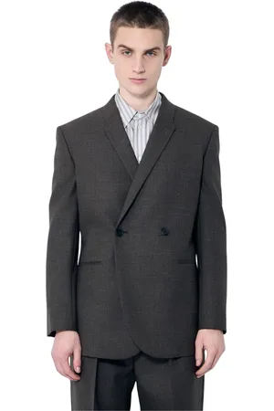 The Row Jacka, Herr, 3Xs, Ull Single-Breasted Blazer