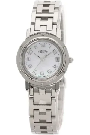 Hermès Pre-owned, Dam, ONE Size, Pre-owned Rostfritt stal klockor