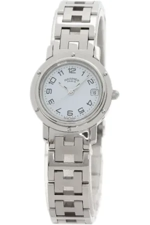 Hermès Pre-owned, Dam, ONE Size, Pre-owned Rostfritt stal klockor