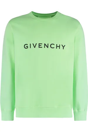 Givenchy Sweatshirts & Hoodies, Herr, M, Bomull, Bomull Crew-neck Sweatshirt