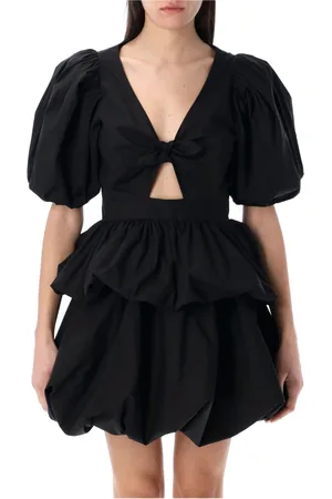 ROTATE Klänning, Dam, M, Bomull, Puff Sleeve Top