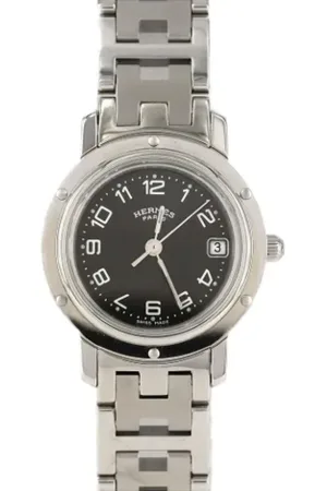 Hermès Pre-owned, Dam, ONE Size, Pre-owned Rostfritt stal klockor