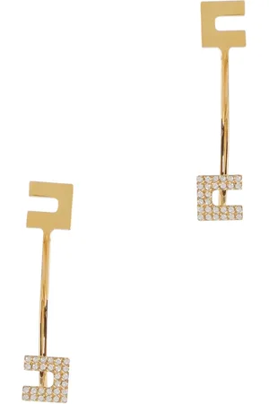Elisabetta Franchi Accessoarer, Dam, ONE Size, Stiliga Örhängen för en elegant look
