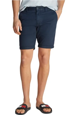 Tommy Hilfiger Shorts, Herr, W31, Bomull, Stiliga Bermuda Shorts för Män