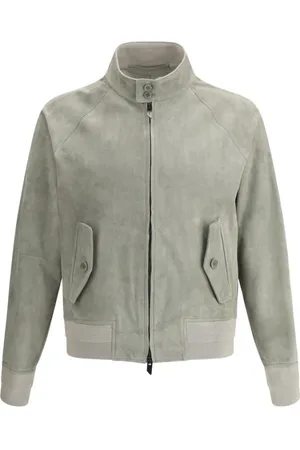 SALVATORE SANTORO Jacka, Herr, M, Elegant Suede Jacket