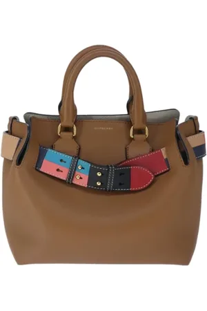 Burberry Pre-owned, Dam, ONE Size, Pre-owned Laeder handvskor