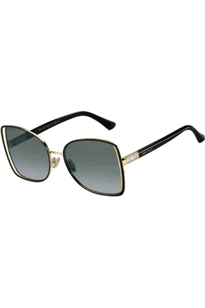 Jimmy Choo Accessoarer, Dam, ONE Size, Bicolor Metall Solglasögon