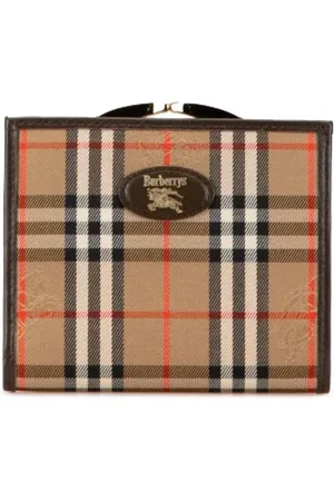 Burberry Pre-owned, Dam, ONE Size, Pre-owned Canvas plnbcker