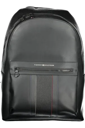 Tommy Hilfiger Väska, Herr, ONE Size, Polyester, Svart Polyester Herr Ryggsäck Stiligt Design