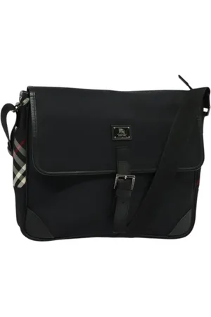 Burberry Pre-owned, Dam, ONE Size, Nylon, Pre-owned Nylon axelremsvskor