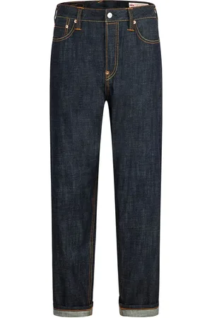 Evisu Jeans, Herr, W38, Denim, Indigo Daicock Denim Jeans