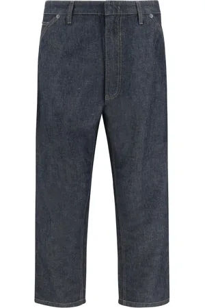 Prada Jeans, Herr, M, Bomull, Vida bomullsbyxor med logoplakett
