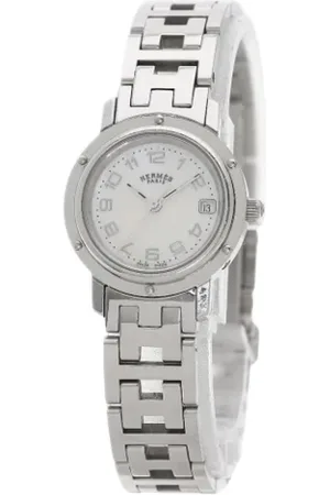 Hermès Pre-owned, Dam, ONE Size, Pre-owned Rostfritt stal klockor