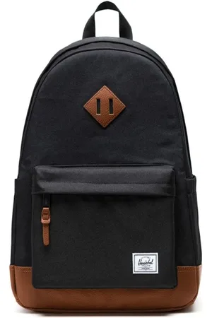 Herschel Väska, unisex, ONE Size, Polyester, Heritage ryggsäck Svart/tan