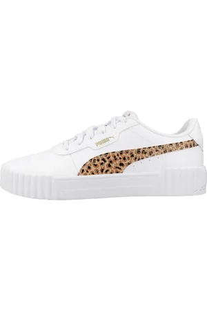 PUMA Skor, Dam, 35 1/2 EU, Djurmönstrade Sneakers för Juniorer
