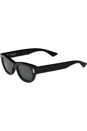 Saint Laurent Accessoarer, unisex, ONE Size, Moderna solglasögon med metall acetat