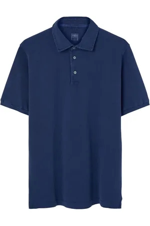 FEDELI Topp, Herr, M, Blå Pique Polo Skjortor och Polos