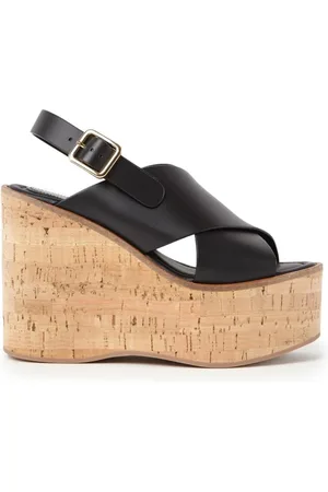 Paloma Barceló Skor, Dam, 39 EU, Läder, Svarta Lädersandaler Begonia Stil
