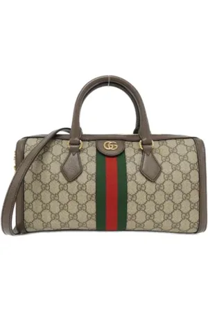 Gucci Pre-owned, Herr, ONE Size, Pre-owned Canvas gucci-vskor