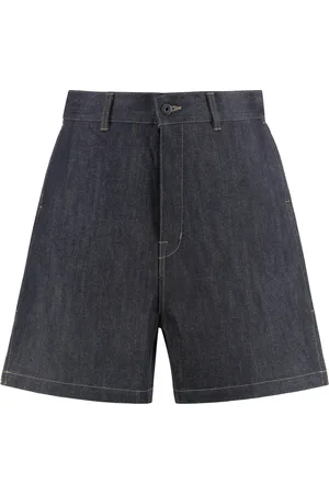 Rick Owens Shorts, Herr, W31, Denim, Denim Bermuda Shorts med sidofickor