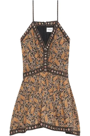 Isabel Marant Klänning, Dam, XS, Bomull, Svart Bomullsklänning