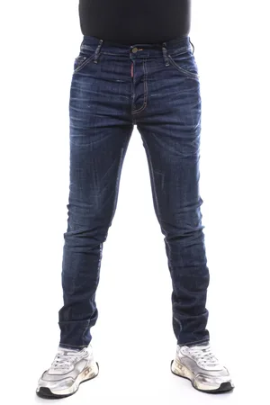 Dsquared2 Jeans, Herr, 2Xl, Marinblå Herrbyxor