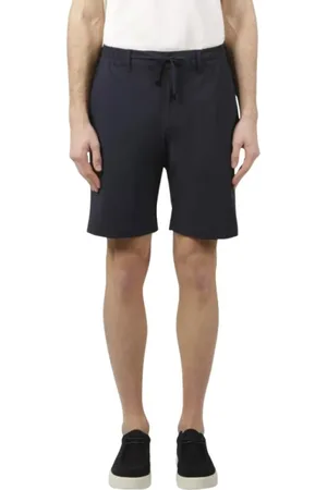 CRUNA Shorts, Herr, 2Xl, Polyester, Blå tekniska tygshorts med dragsko i midjan