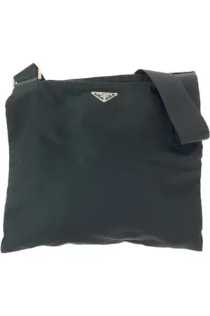 Prada Pre-owned, Herr, ONE Size, Pre-owned Canvas crossbodyvskor