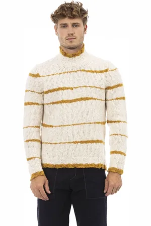 ALPHA STUDIO Stickade tröjor & koftor, Herr, L, Turtleneck Sweater - Long Sleeve