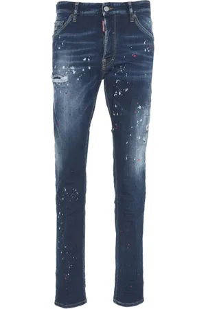 Dsquared2 Jeans, Herr, XL, Blå Slim Fit Cool Guy Jeans