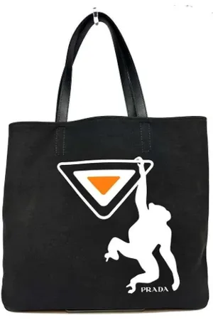 Prada Pre-owned, Herr, ONE Size, Pre-owned Canvas prada-vskor