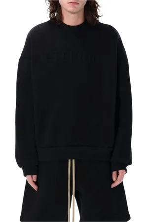 FEAR OF GOD Sweatshirts & Hoodies, Herr, S, Bomull, Tidlöst Svart Kostym