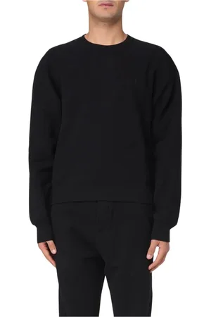 Saint Laurent Sweatshirts & Hoodies, Herr, 2Xl, Bomull, Lyxig Avslappnad Passform Tröja