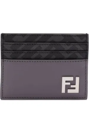 Fendi Accessoarer, Herr, ONE Size, Svarta Plånböcker för Män