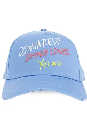Dsquared2 Accessoarer, Herr, ONE Size, Bomull, Keps med skärm kapsel Summer Lovers