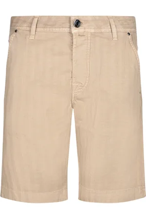 Jacob Cohen Shorts, Herr, W38, Bomull, Bomull Chambray Bermuda Shorts