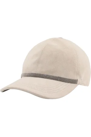 Brunello Cucinelli Accessoarer, Herr, M, Baseball Cap med Rhinestone Detalj