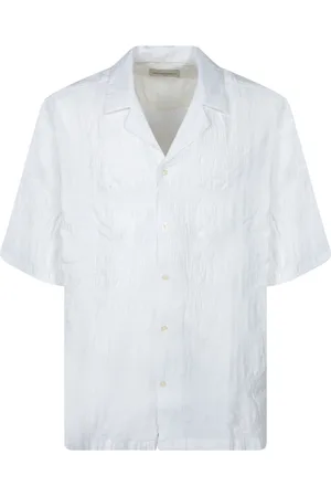 OFFICINE GENERALE Skjorta, Herr, S, Vit T-shirt för män Stilfull