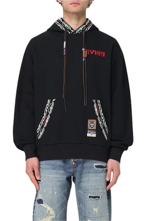 Evisu Sweatshirts & Hoodies, Herr, M, Kedje Tryck Hoodie
