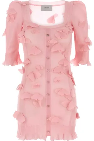 COPERNI Klänning, Dam, S, Rosa Stickad Miniklänning