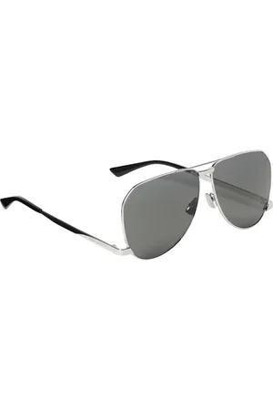 Saint Laurent Accessoarer, Herr, ONE Size, Svarta Aviator Solglasögon