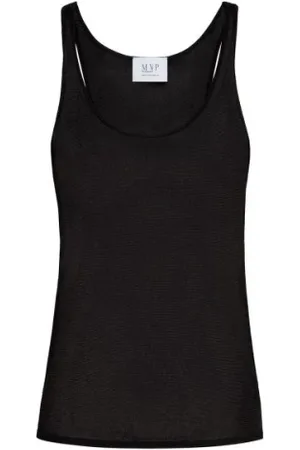MVP Wardrobe Topp, Dam, S, Linne, Vanessa Knit TOP